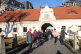 Brama Wybrańców prowadząca do zamku w Pszczynie