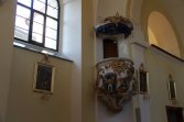 Wnętrze Kaplicy Opatrzności Bożej w Kończycach