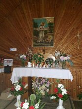 Wnętrze kapliczki