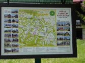 Mapa szlaku edukacyjnego w Sechnej