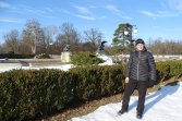 Park w Świerklańcu z rzeźbami Emmanuela Fremieta.