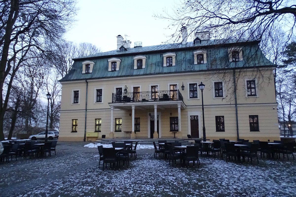 Pałac Warkoczów (Warkotsch) w Rybnej, dzielnicy Tarnowskich Gór
