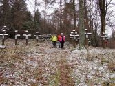 To na tą górkę wyjście Tytus opisał. Cmentarz woj. Blechnarka.