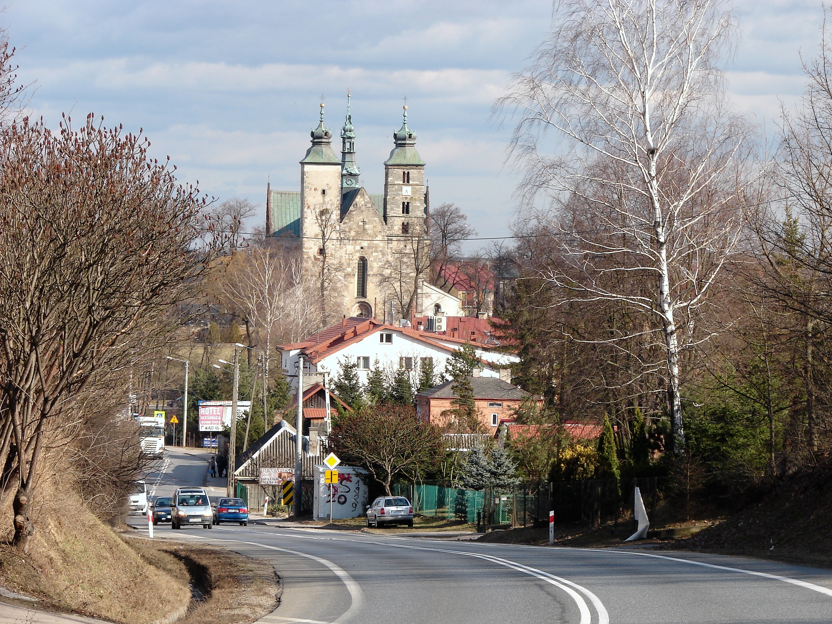 Jest Kolegiata św. Marcina w Opatowie.