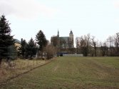 Kolegiata widziana od klasztoru O.Bernardynów.