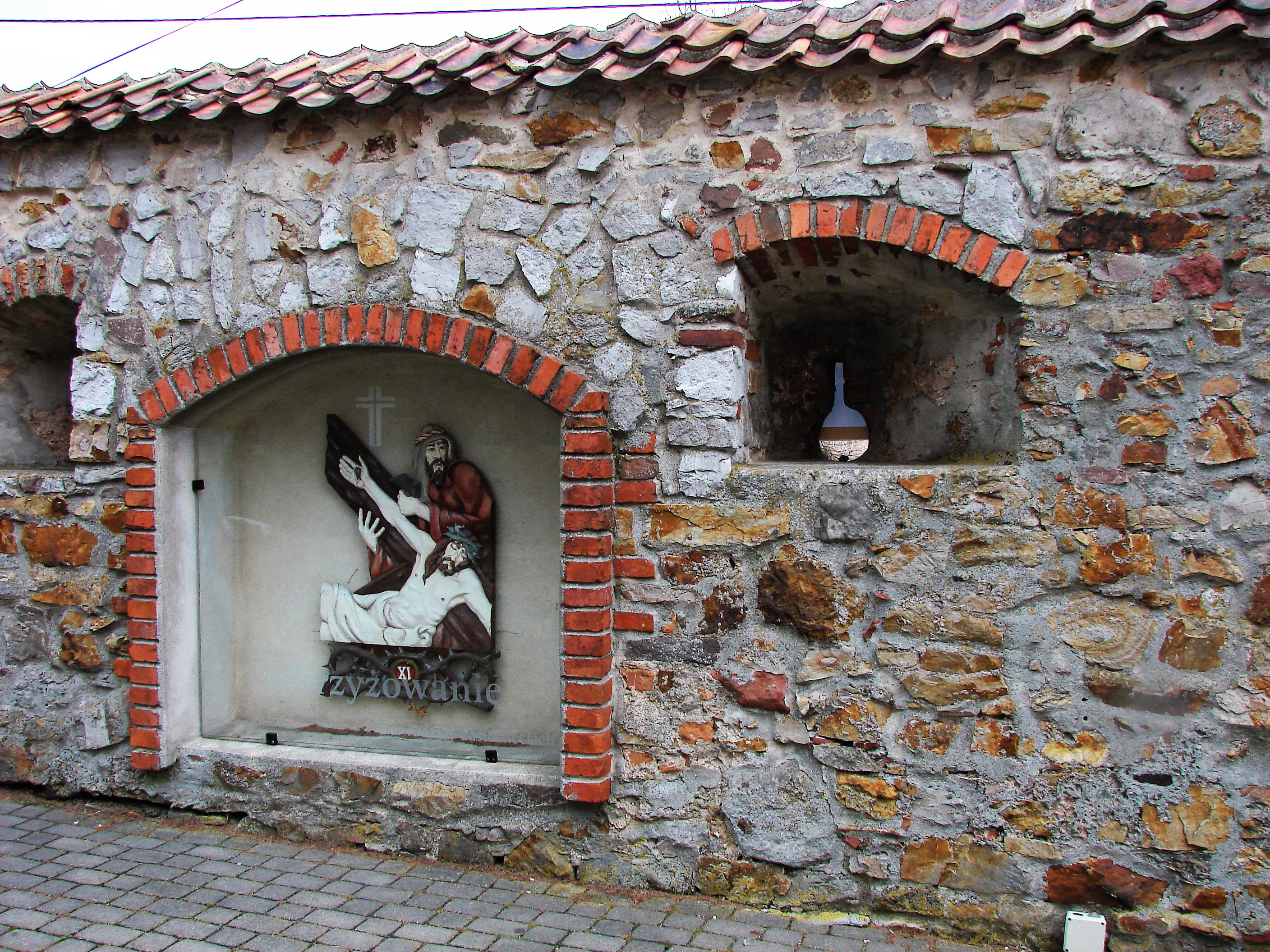 Fragment murów obronnych.