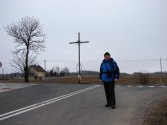 Gołoszyce-Krzyżtopór wyjście na szlak.