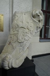 Grodno -  kartusz herbowy z XVIII w.