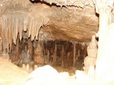 Jaskinia Jasowska, te stalagmity i stalaktyty były bardzo malutkie