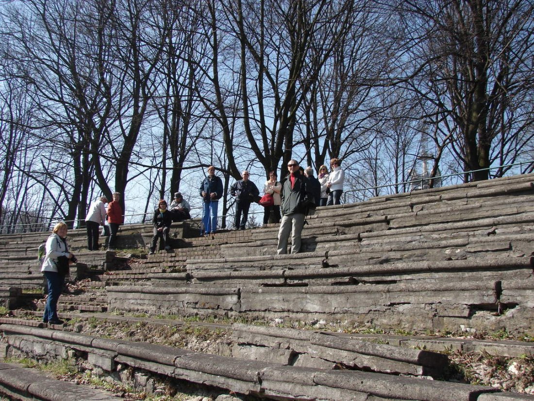 Na trybunach stadionu Korony