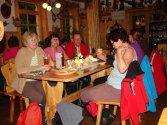 Posiłek w restauracji po zejściu z Rohackiego Plesa