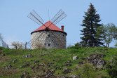 Widok po wyjściu z jaskini Balcarka