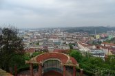 Panorama na Brno z zamku Spilberk