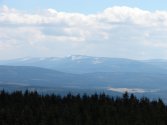 Smrk; widok z  wieży widokowej
