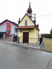 Mała Wieś kaplica upamiętniająca zarazę w 1855 r.