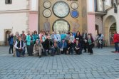 Zegar astronomiczny na ratuszu w Ołomuńcu + grupa ZA