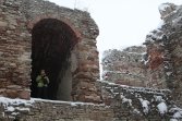 Ruiny pałacu Tartów w Podzamczu Piekoszowskim
