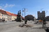Rynek w Toszku.