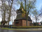 Wola Radziszowska. Kościół z XV w. p.w. N.M.P.